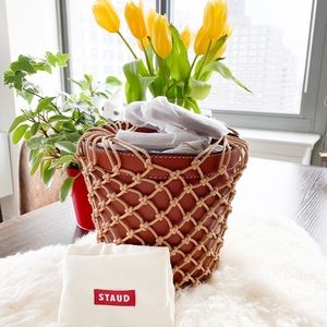 Brand New! Staud Moreau bucket bag
